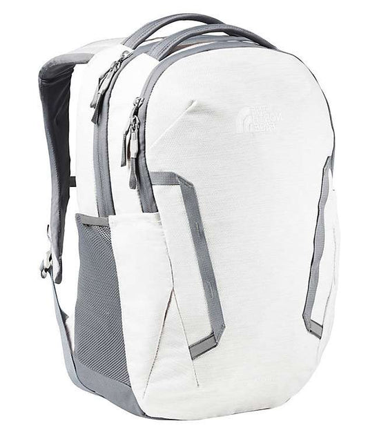 The North Face Women's Vault Backpack - White Metallic Melange / Mid Grey NF0A3VY3EP4