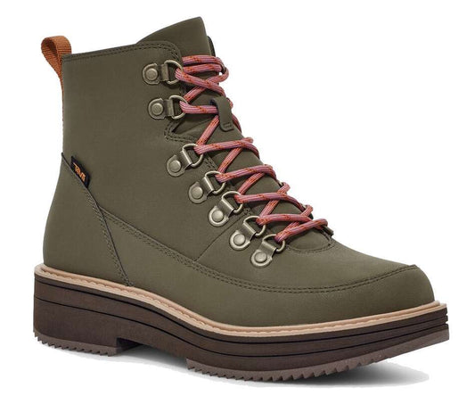 TEVA WOMEN'S MIDFORM BOOT - DARK OLIVE 1123510 DOL