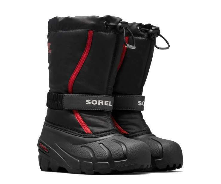 Flurry Winter Boot Blk/bright Red NY1965-015