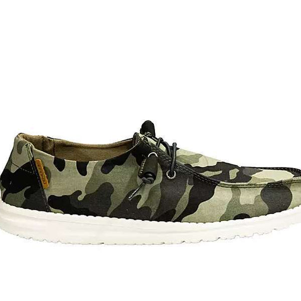 Hey Dude Shoes Women's Wendy Shoes - Camo 121417003