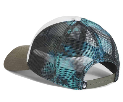 The North Face Mudder Trucker Hat - TNF White/Wasabi Ice Dye Print/Graphic Patch NF0A5FXAA30