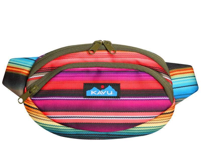 KAVU Spectator Waist Pack Fanny Pack - Coastline Blanket 9065-1797