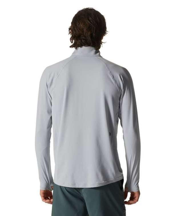 Mountain Hardwear Men's Crater Lake 1/2 Zip 1993351-097 Glacial