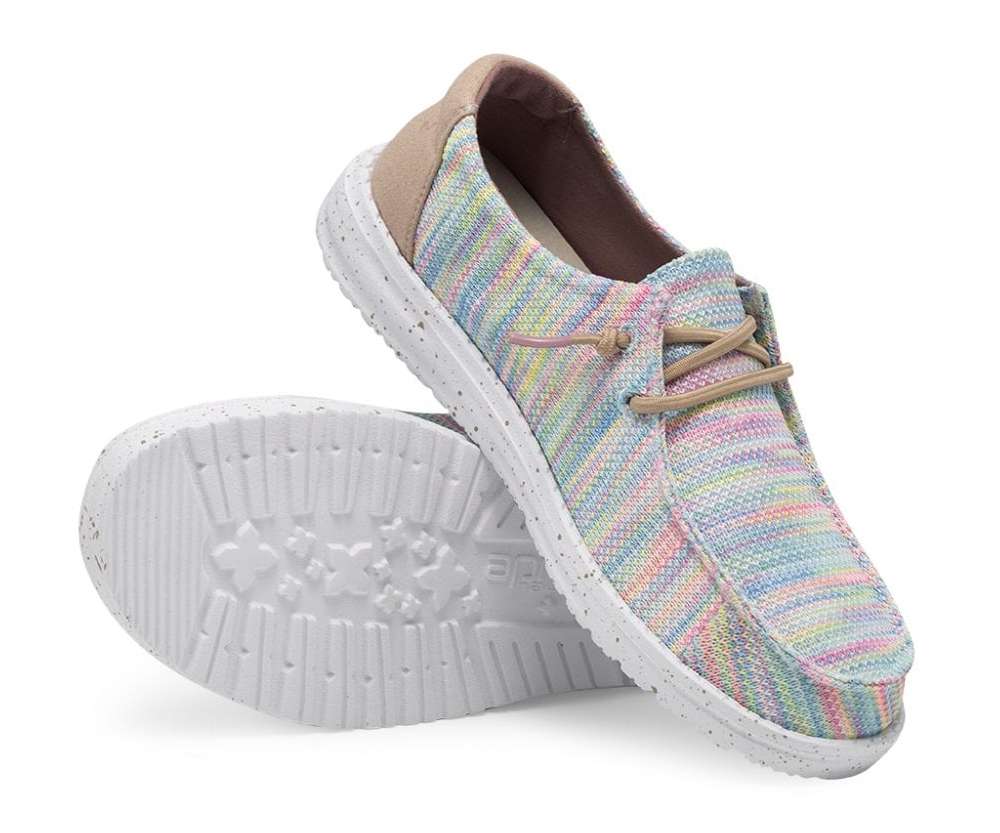 Hey Dude Women's Wendy Sox Aurora White 121920214