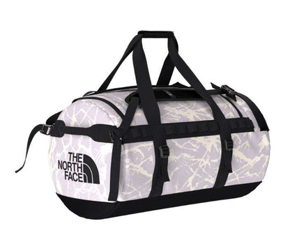 The North Face Base Camp Duffel Medium - Lavender Fog Mountain Splatter Print/TNF Black NF0A52SA99F