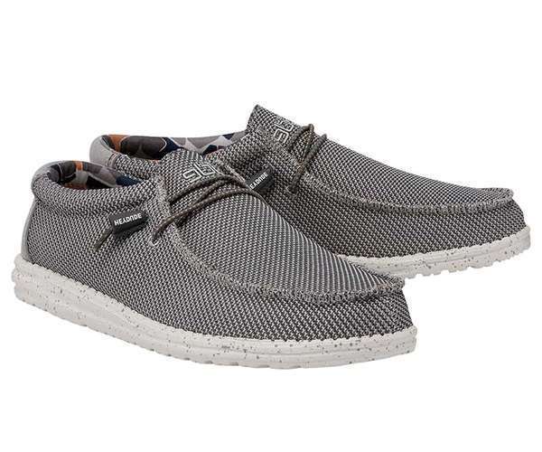 Hey Dude Men's Wally Sox Blend 110352167 Asphalt