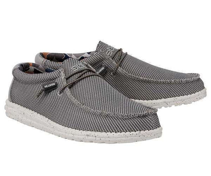 Hey Dude Men's Wally Sox Blend 110352167 Asphalt