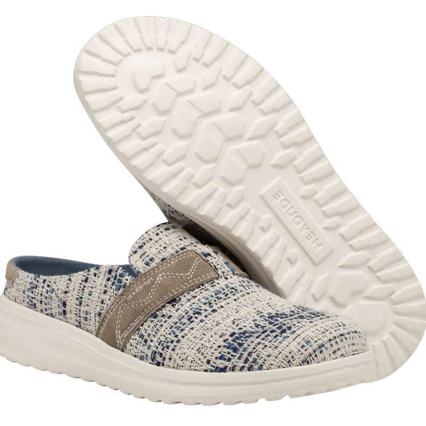 Hey Dude Women's Nora Mule 122232728 Blue Waves