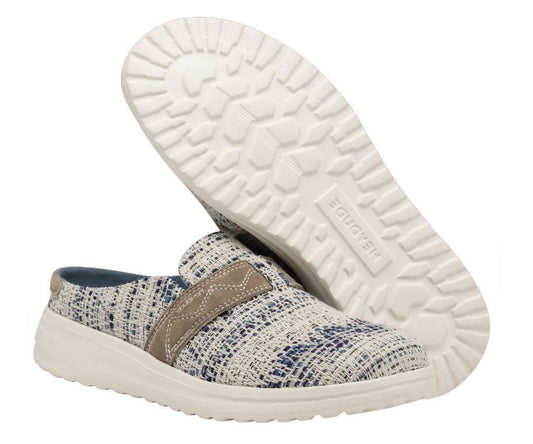 Hey Dude Women's Nora Mule 122232728 Blue Waves