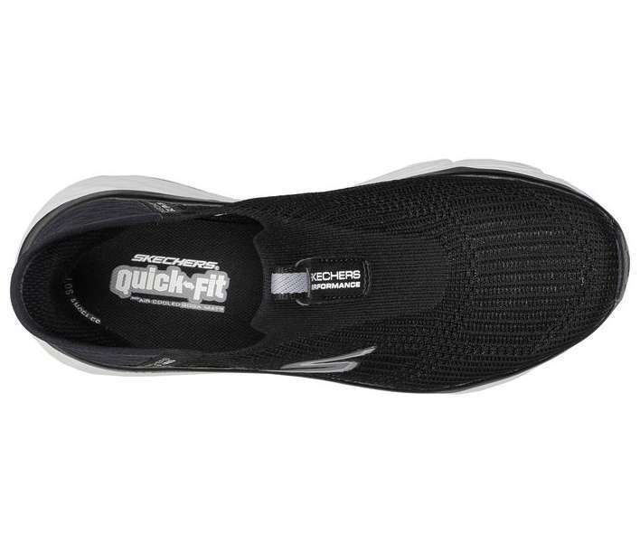 Skechers Women's Slip-ins: Max Cushioning Smooth - Black/White 128571BKW