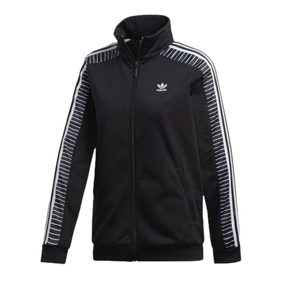 Stand out in style with adidas Originals Women's Track Top, a sporty and chic jacket featuring the iconic trefoil logo for a fashionable edge.