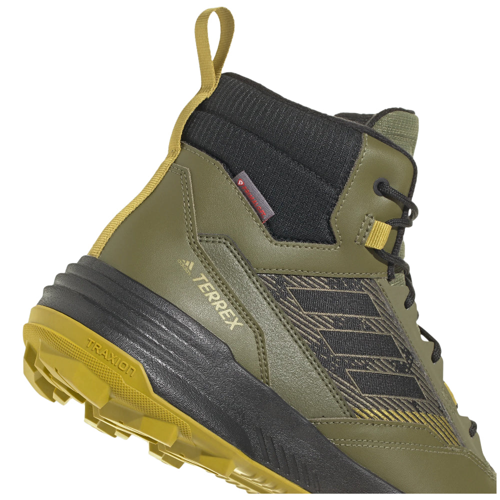 Adidas Terrex Unity Leather Mid CLD.R hiking boots in sleek design for outdoor adventures.
