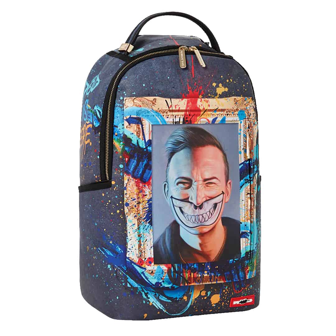 Sprayground Rare Dbd Shark Portrait by Ron English - Super Limited Edition