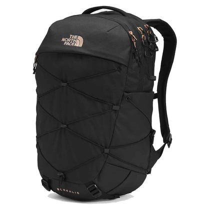 The North Face Women’s Borealis Backpack - TNF Black/Burnt Coral Metallic