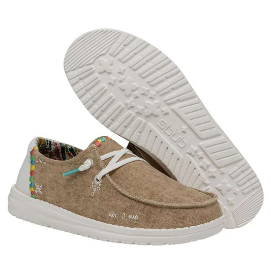 Hey Dude Women's Wendy BOHO Shoes - Sand