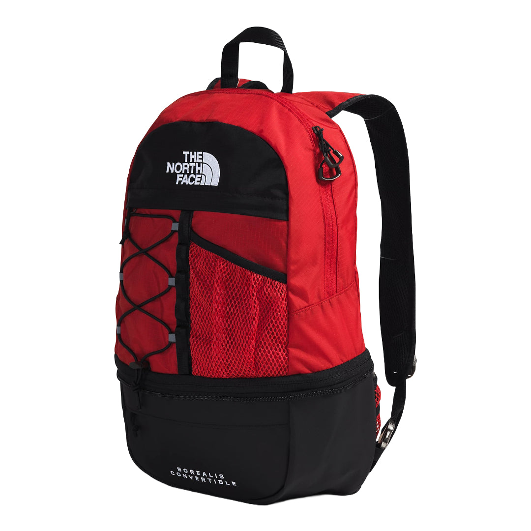 The North Face Borealis Convertible Pack , showcasing its versatile design that allows it to be used as a backpack or tote.