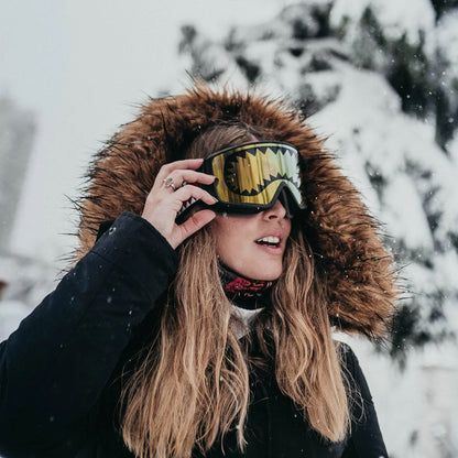 Sprayground Arctic Ski Goggles with three interchangeable lenses - Limited Edition for high-performance skiing and snowboarding.