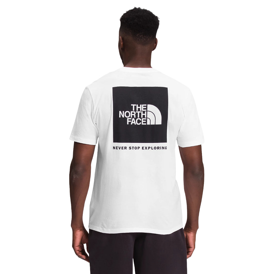 The North Face Men’s Short-Sleeve Box NSE Tee in action