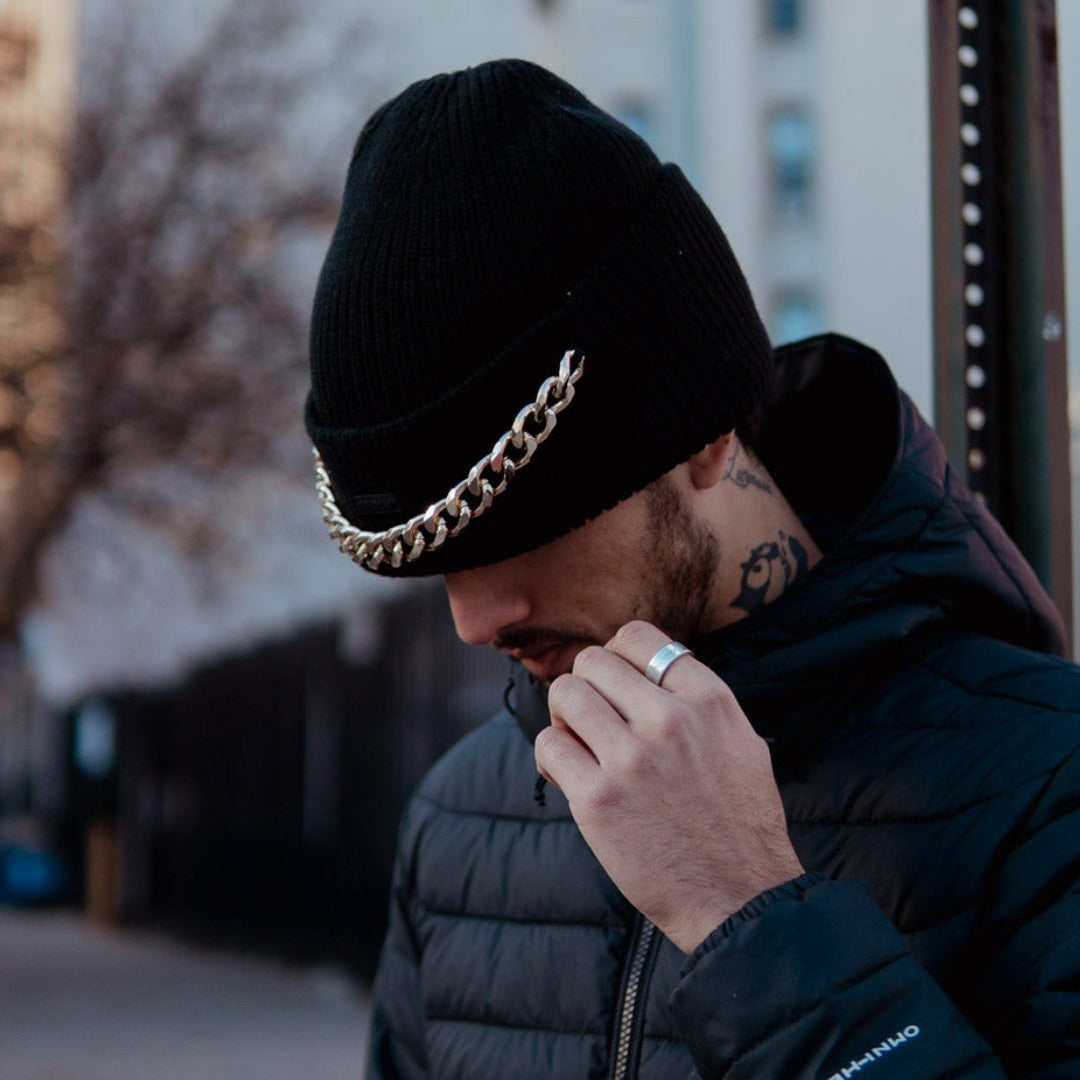 SPRAYGROUND Big Gold Links Beanie