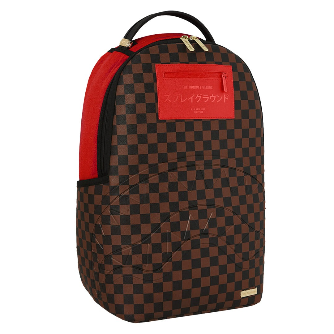 Sprayground Red Redemption DLXSV Backpack 910B8571