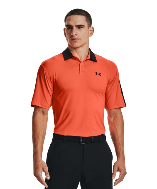 Under Armour Men's UA T2G Blocked Polo 1370112-474 Victory Blue / Academy