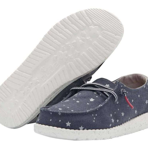 Hey Dude Girl's Shoe Wendy Youth Cat Eye Navy 130122558