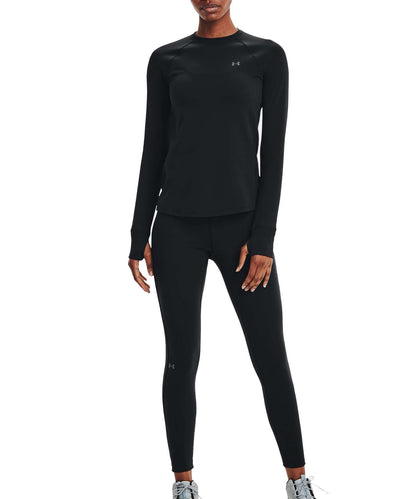 Under Armour Women's ColdGear Base 2.0 Crew Top 1343321 Black