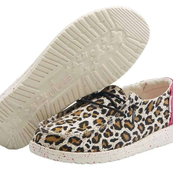 Hey Dude Girl's Youth Shoe Wendy Cheetah 130129758
