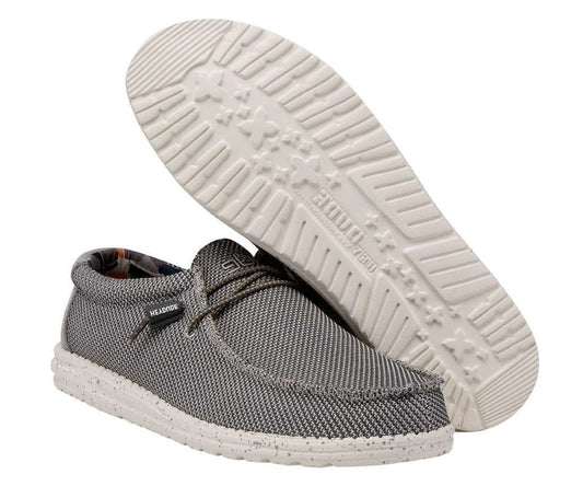 Hey Dude Men's Wally Sox Blend 110352167 Asphalt