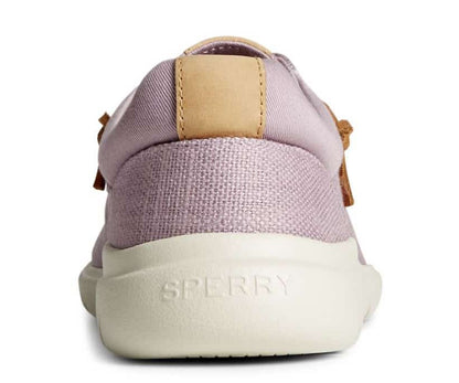 Sperry Women's Captain's Moc Hemp Slip On - ELDERBERRY