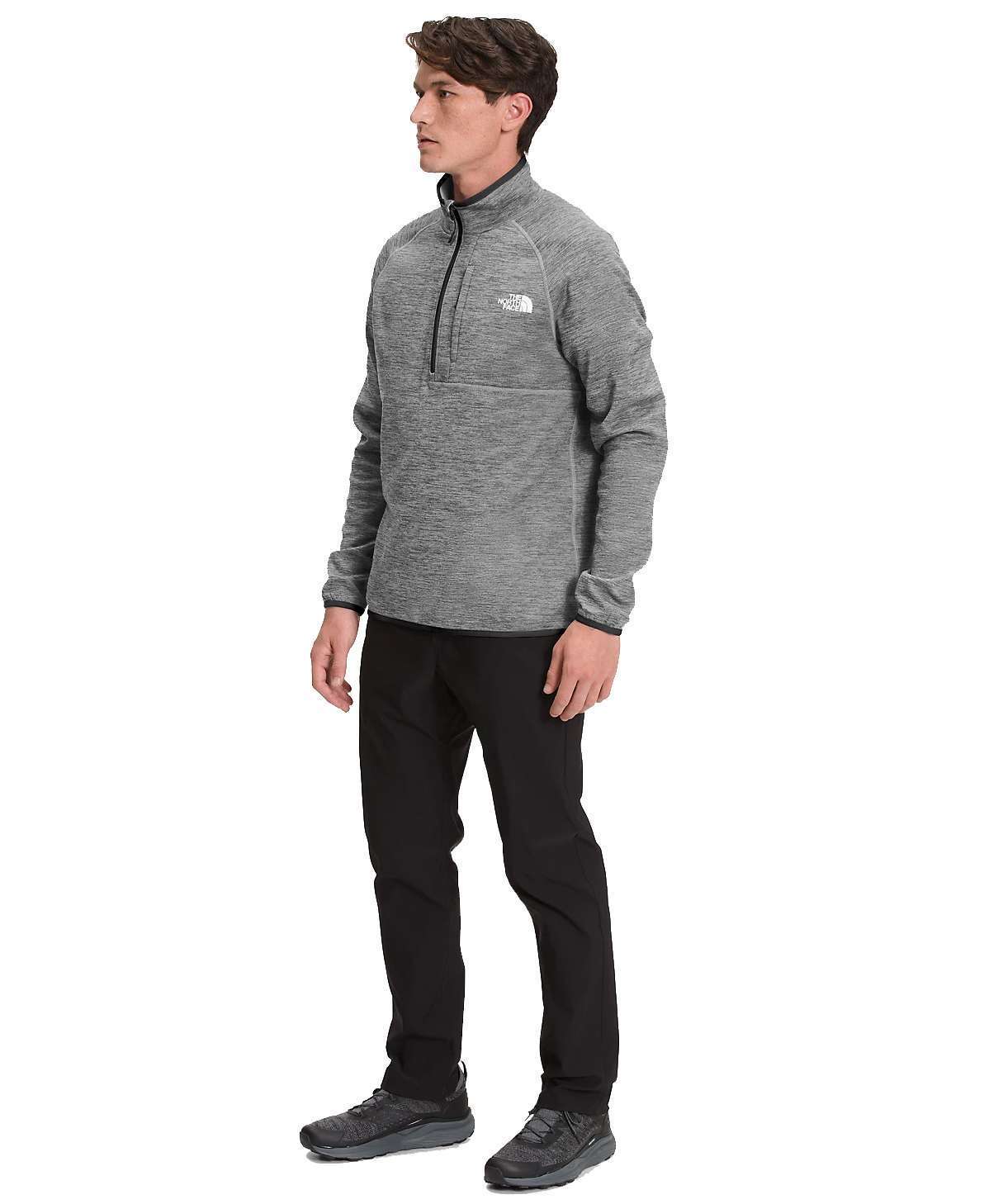 The North Face Men’s Canyonlands 1/2 Zip - TNF Medium Grey Heather NF0A5G9WDYY