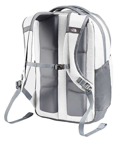 The North Face Women's Vault Backpack - White Metallic Melange / Mid Grey NF0A3VY3EP4