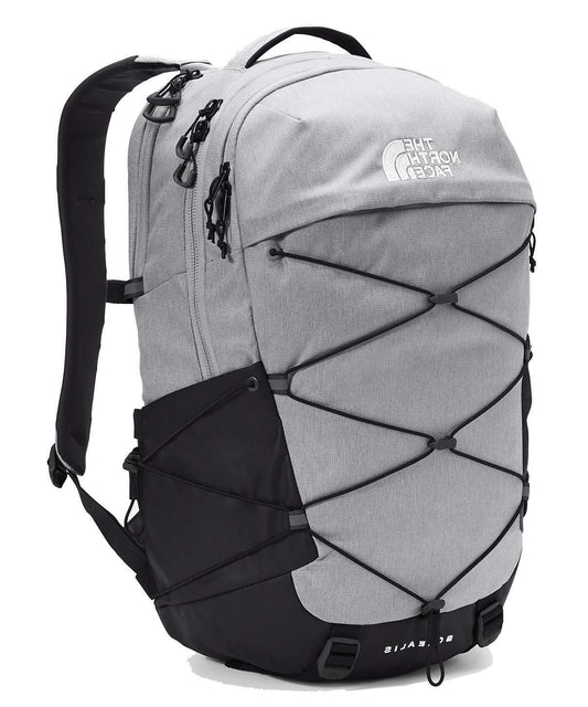 The North Face Men's Borealis Backpack - Meld Grey Dark Heather/TNF Black NF0A52SE201