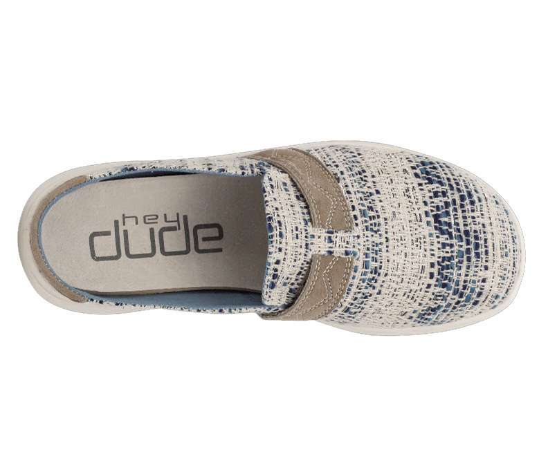 Hey Dude Women's Nora Mule 122232728 Blue Waves