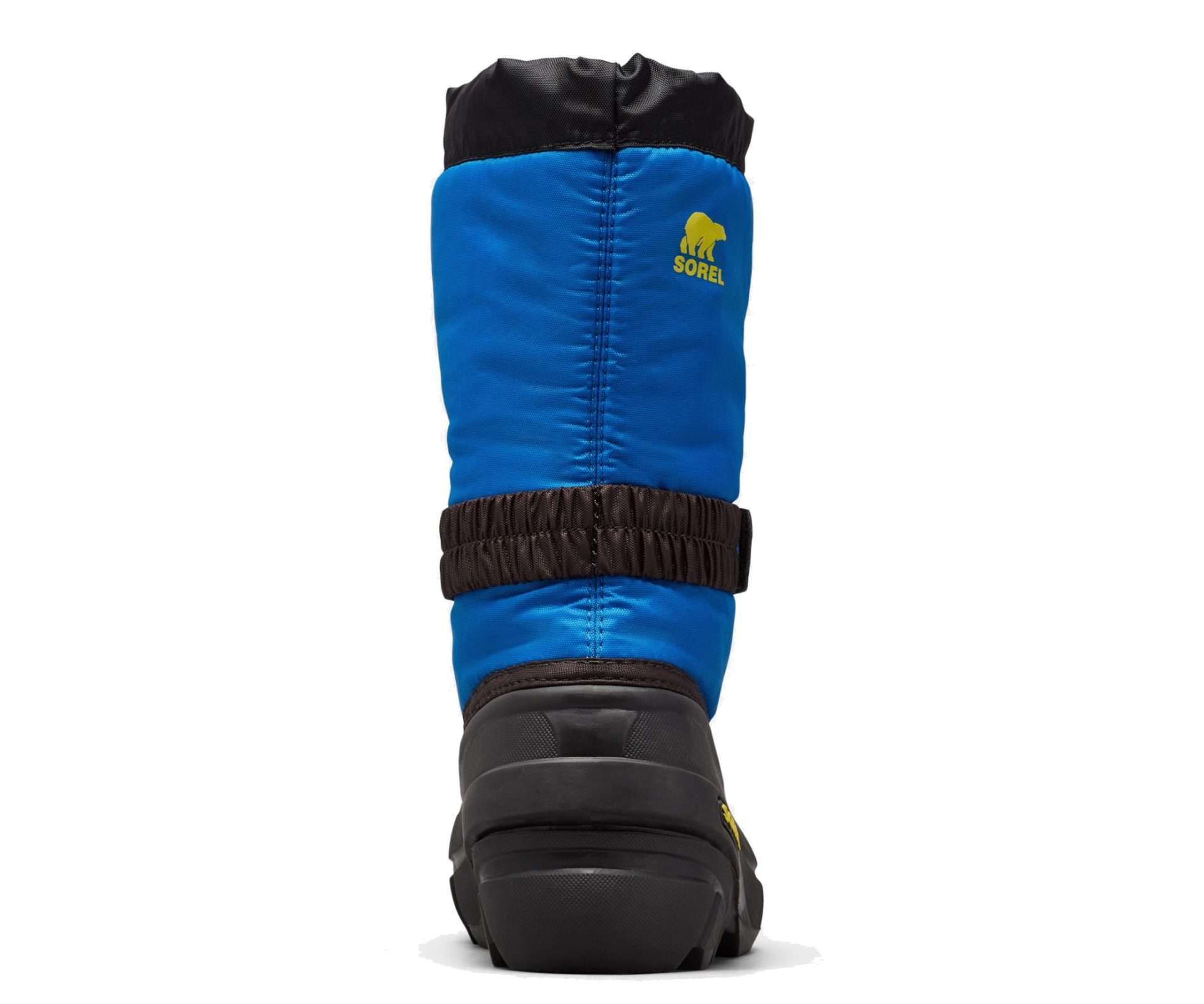 SOREL Childrens Flurry Boot - Black, Super Blue NC1965-014