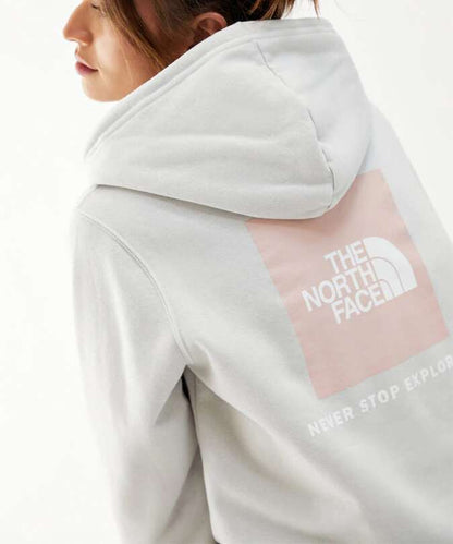 The North Face Women's Box NSE Pullover Hoodie NF0A475Y9B8 - Tin Grey