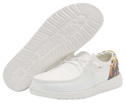 Hey Dude Wendy Funk - Chambray White 121930123