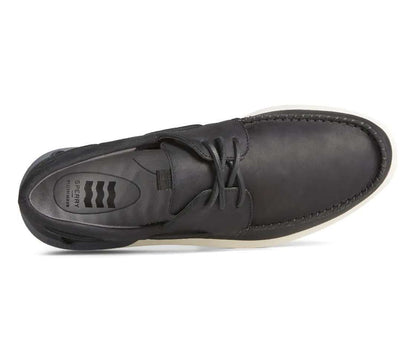Sperry Men's Authentic Original PLUSHWAVE 2.0 Boat Shoe STS24388 Black