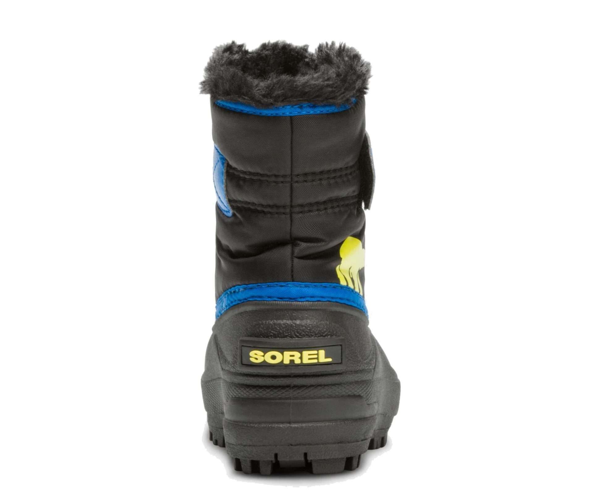 SOREL Toddler Snow Commander Boot - Black, Super Blue NV1960-011