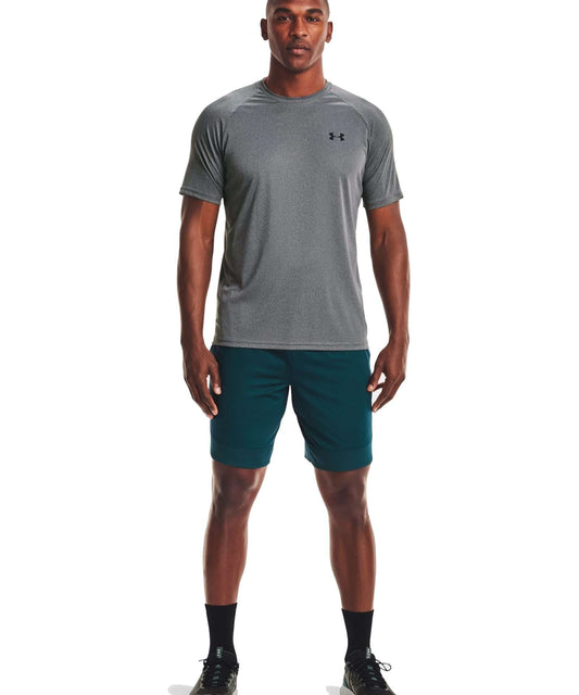 Under Armour Men's UA Velocity Short Sleeve - Pitch Gray Light Heather / Black 1345317-012