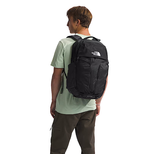 The North Face Men's Surge Backpack – a durable, spacious, and ergonomic backpack designed for daily commutes, travel, and outdoor adventures.