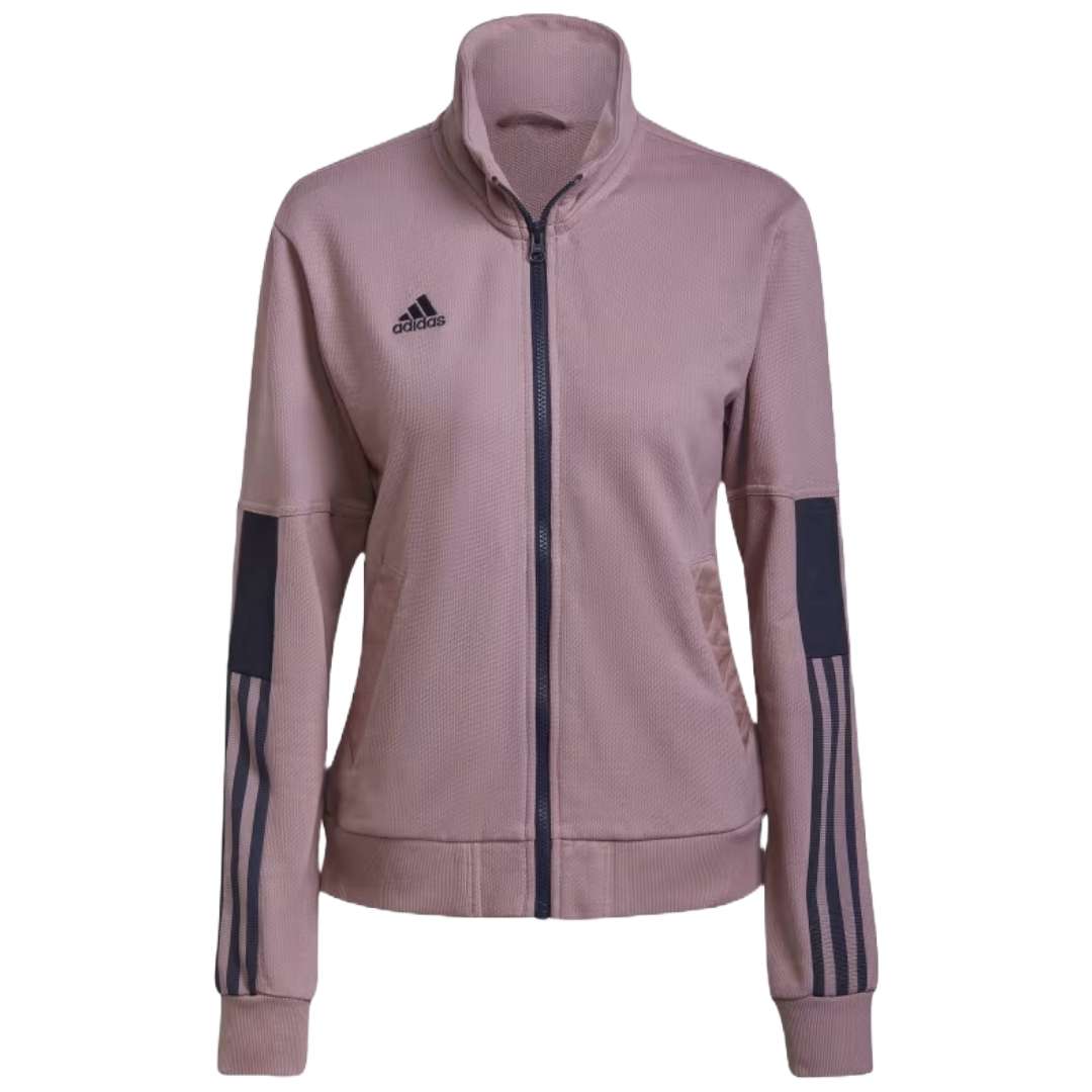 adidas originals Women's Trio Track jacket in Magic Mauve color