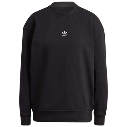 Woman in adidas Originals Women's Trefoil Essentials Sweatshirt