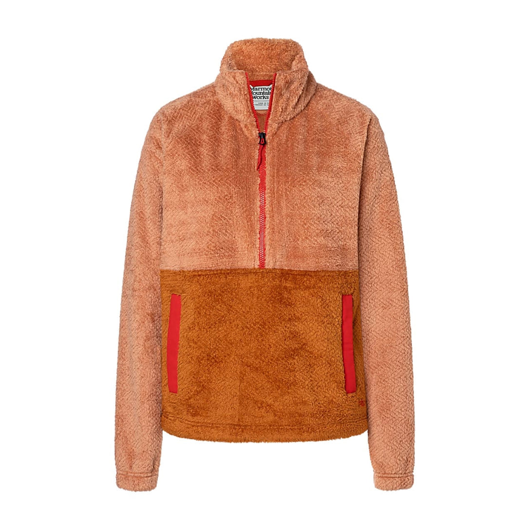 Marmot Women's Homestead Sherpa 1/2-Zip Fleece, a cozy and stylish layer for chilly days.