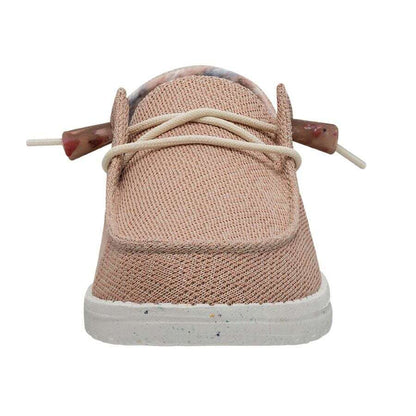 Hey Dude Women's Wendy Knit II Shoes - Pink Salt
