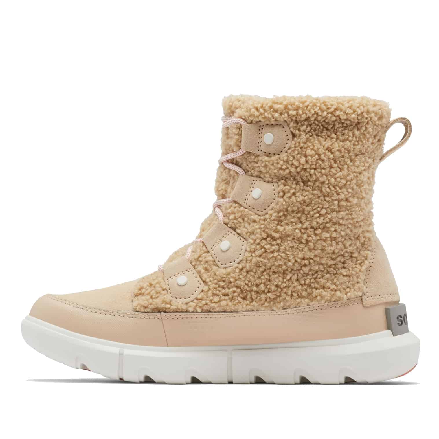 WOMEN'S SOREL EXPLORER II JOAN COZY BOOT Nova Sand, Sea Salt