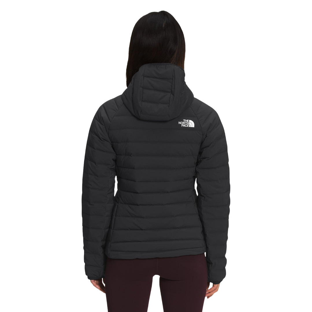 The North Face Women’s Belleview Stretch Down Hoodie in black