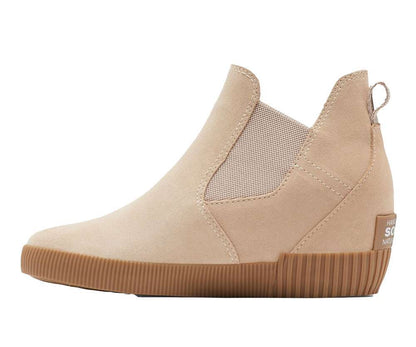 Out N About Slip-On Wedge NL4702-257 Natural Tan, White
