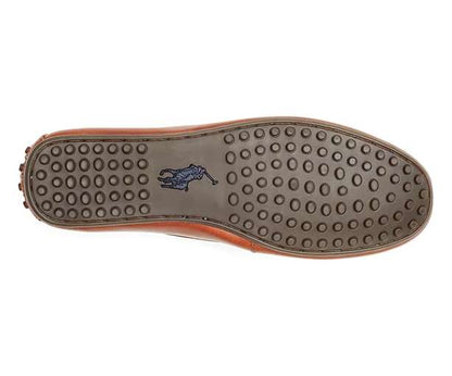 Polo Ralph Lauren Men's Reynold Leather Driver Loafer 803786356001 Brown