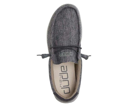 Hey Dude Men's Wally Woven 110394300 Carbone